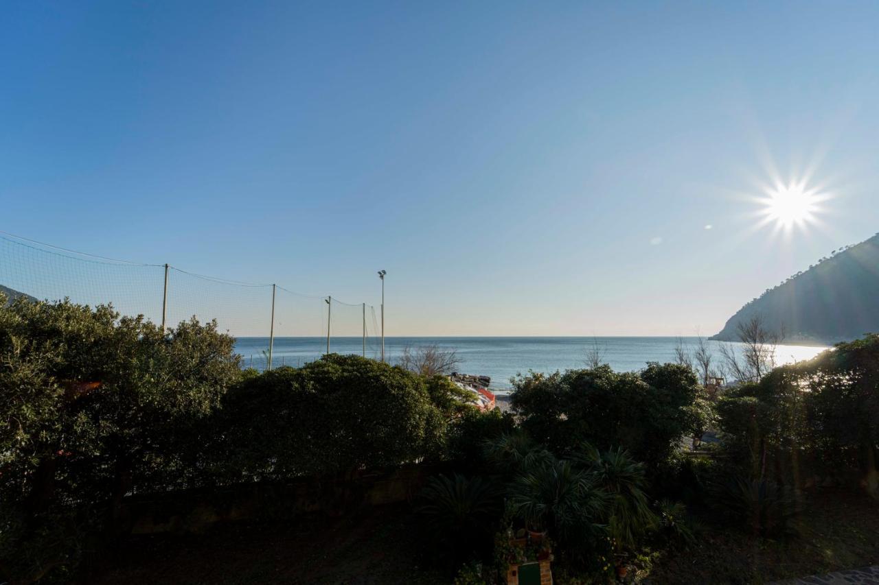 111 - Casa La Secca Vista Mare, 100Metri Dalla Spiaggia E Mare Moneglia Eksteriør billede