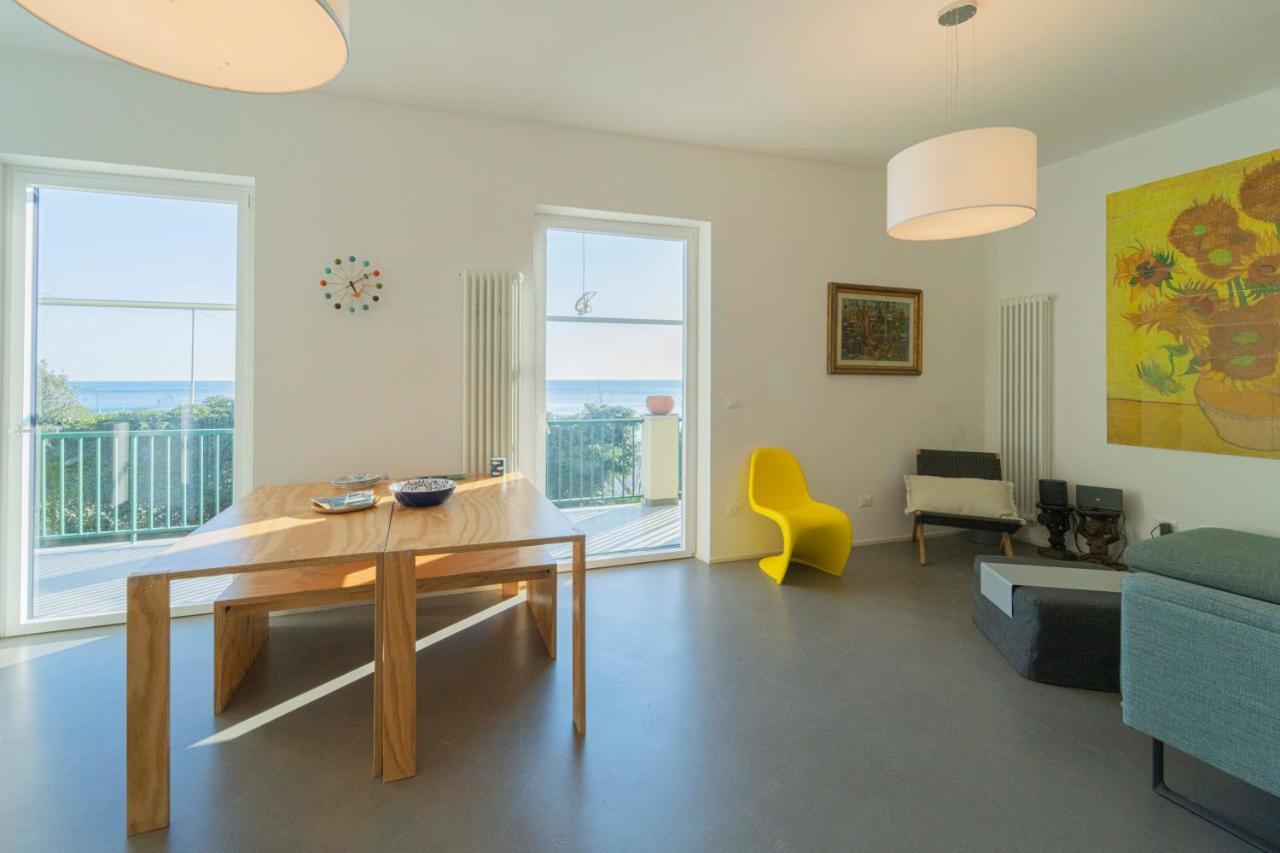 111 - Casa La Secca Vista Mare, 100Metri Dalla Spiaggia E Mare Moneglia Eksteriør billede