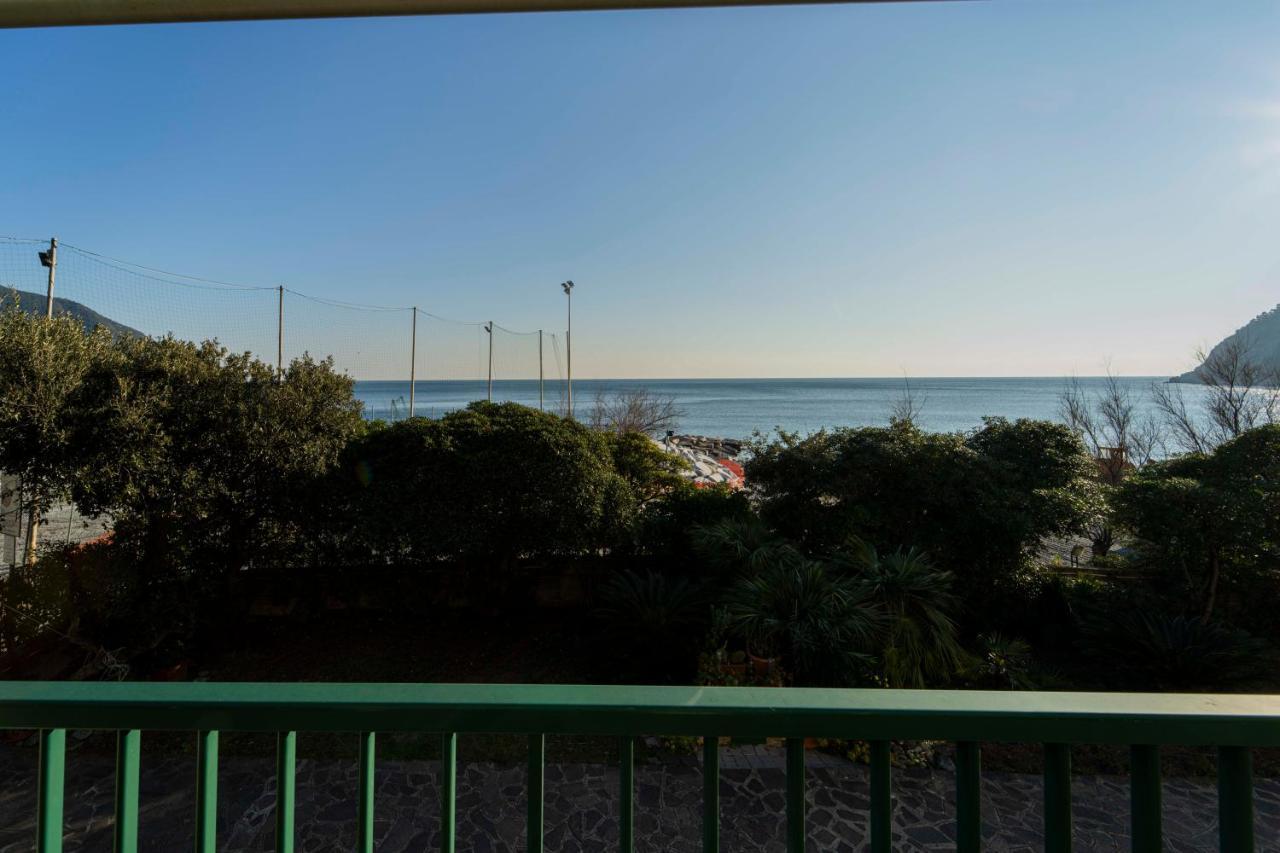 111 - Casa La Secca Vista Mare, 100Metri Dalla Spiaggia E Mare Moneglia Eksteriør billede