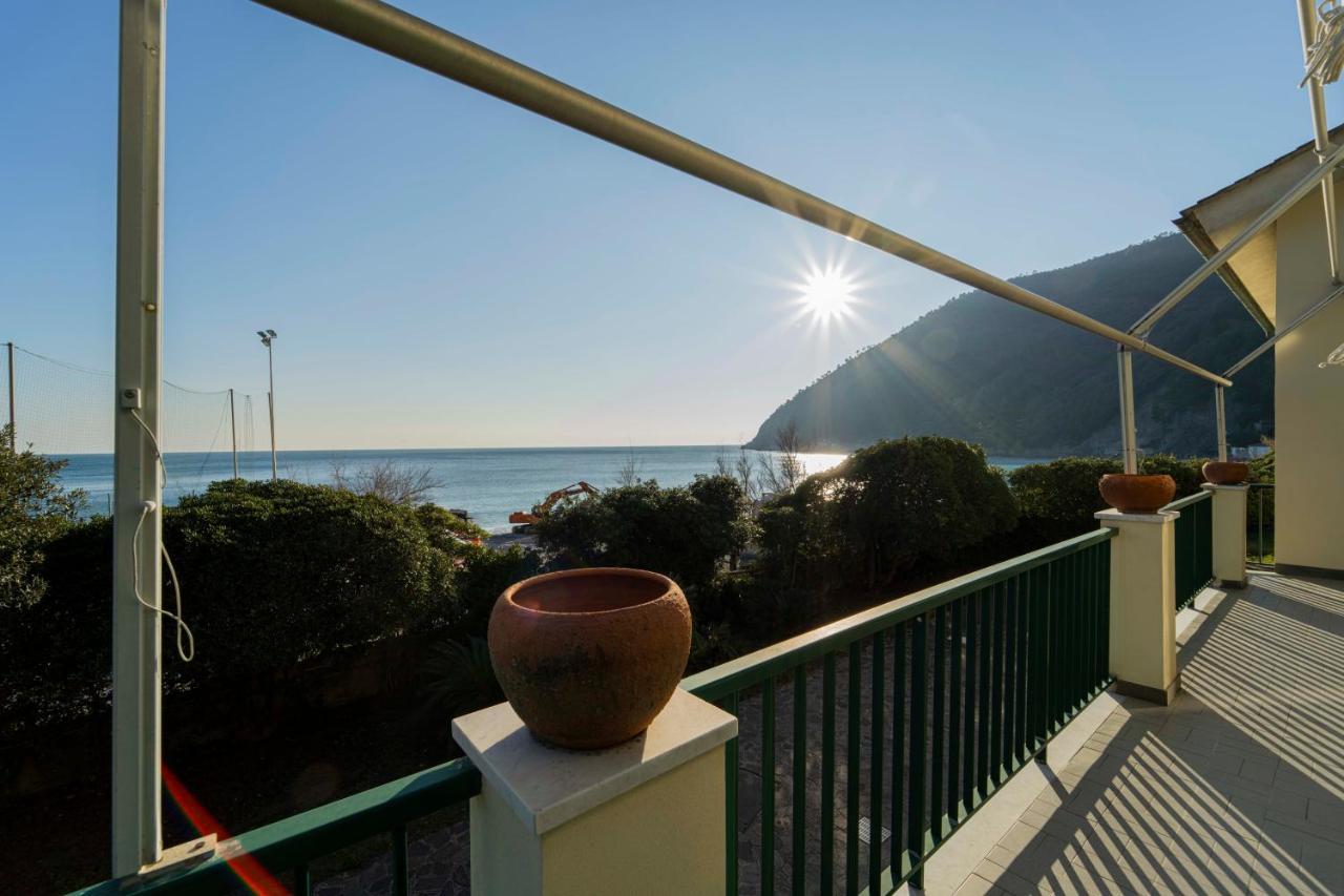 111 - Casa La Secca Vista Mare, 100Metri Dalla Spiaggia E Mare Moneglia Eksteriør billede