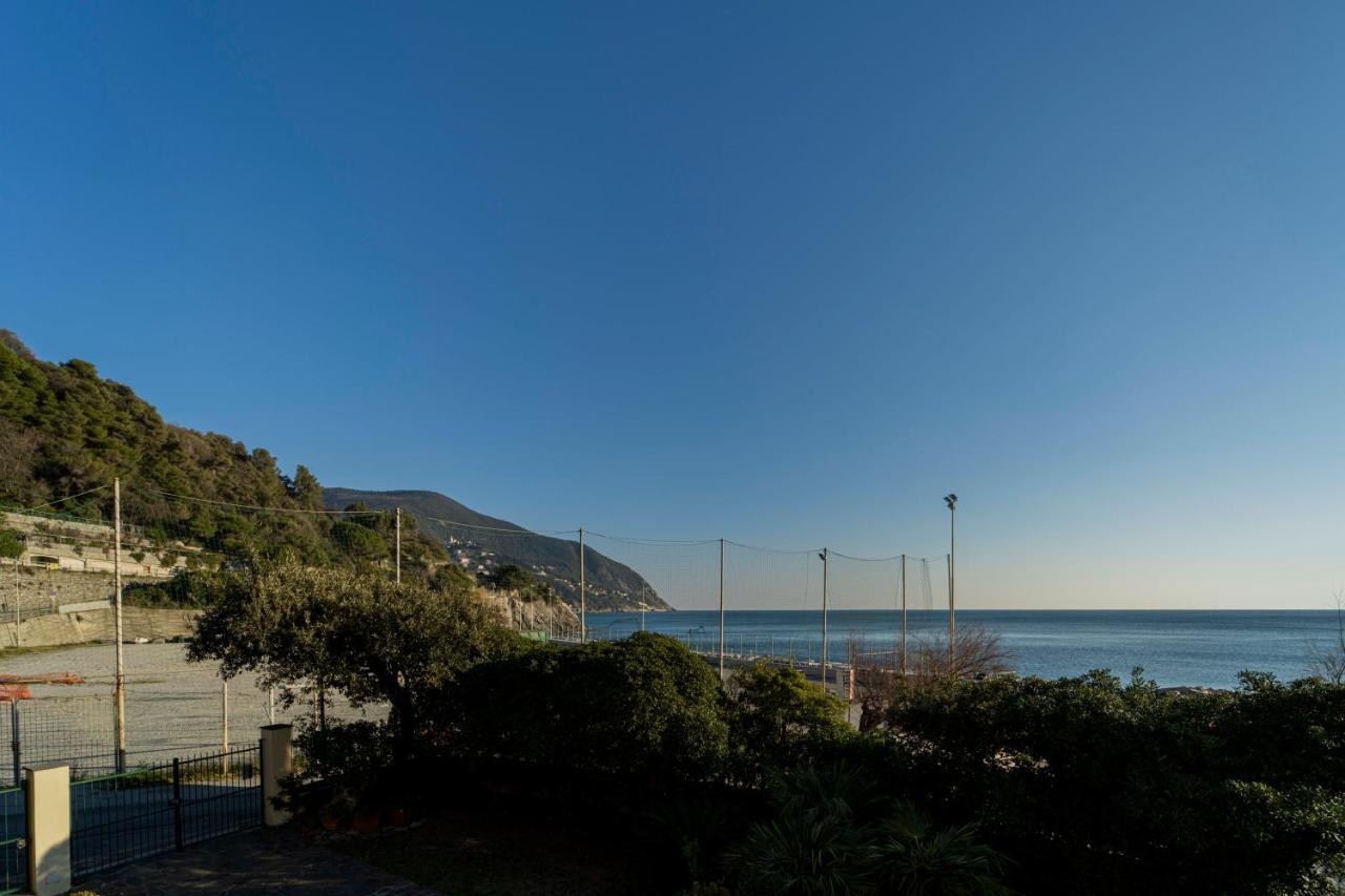 111 - Casa La Secca Vista Mare, 100Metri Dalla Spiaggia E Mare Moneglia Eksteriør billede